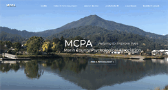 Desktop Screenshot of marincountypsych.org